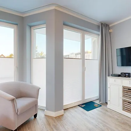 Apartment Strandnahe Mit Balkon, Residenz Bel Vital 19, *