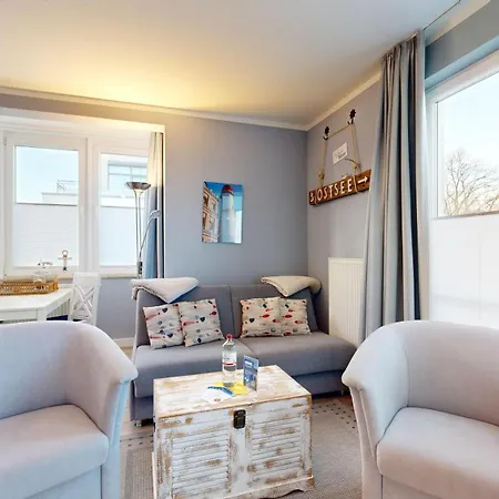 Strandnahe Mit Balkon, Residenz Bel Vital 19, Binz