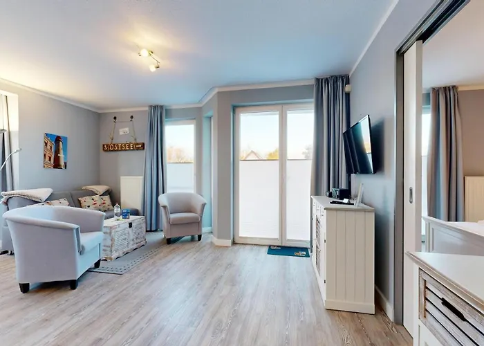 Strandnahe Mit Balkon, Residenz Bel Vital 19, Binz