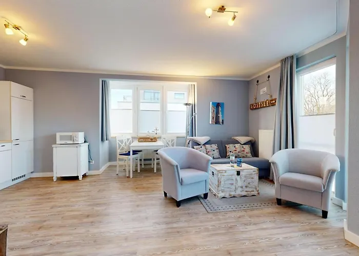 Strandnahe Mit Balkon, Residenz Bel Vital 19, Binz